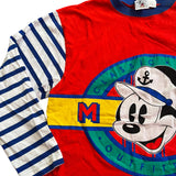 Mickey & Co Boating Captain Red Stripe Long sleeve shirt Large