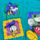 Mickey Unlimited Teal Shirt Mickey & Friends Frames NO SIZE TAG