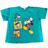 Mickey Unlimited Teal Shirt Mickey & Friends Frames NO SIZE TAG