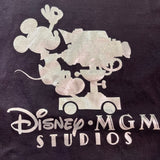 Disney MGM Studios Mickey Film Camera Director Black Silver Metallic XL