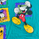 Mickey Unlimited Teal Shirt Mickey & Friends Frames NO SIZE TAG