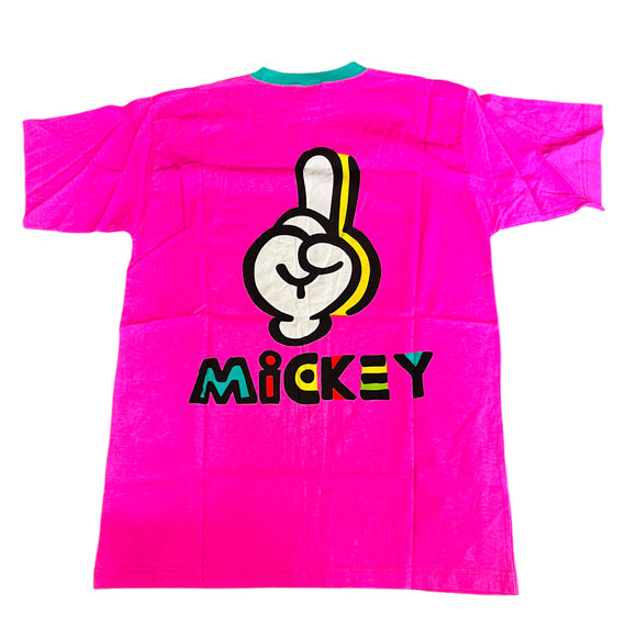 Mickey & Co Hand Finger #1 Mouse Neon Pink Medium