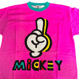 Mickey & Co Hand Finger #1 Mouse Neon Pink Medium