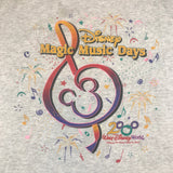 Disney Magic Music Days 2000 Fireworks Grey Shirt Extra Large