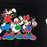 Mickey and Friends Workout Exercise Black Shirt Extra Large