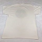 Eeyore Surrounded by Friends Butterfly Circle White Shirt Large