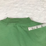 Piglet Honey Pot Embroidered Green Shirt Large