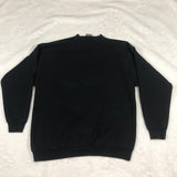 Mickey Rectangle Frame Blue Black Pullover Sweatshirt Extra Large