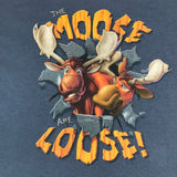 Brother Bear The Moose are Loose Blue Shirt Extra Large