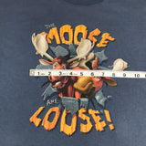 Brother Bear The Moose are Loose Blue Shirt Extra Large