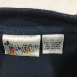 WDW MGM Sorcerers Hat 100 Years of Magic Navy Blue Embroidered Pullover Sweatshirt Large