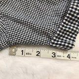 Mickey Minnie Love in Bloom Gingham Button Down  Shirt 14/16